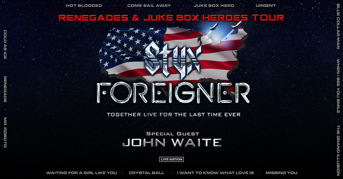 Styx-Foreigner Tampa Drive Away!